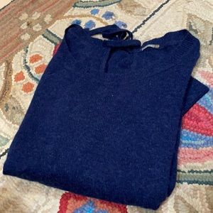 Matta Navy Cashmere Sweater
